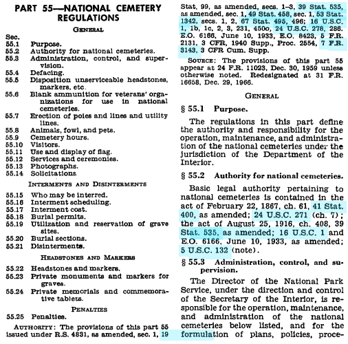 Finding Historic Code Of Federal Regulations Sections - Part 3 ...